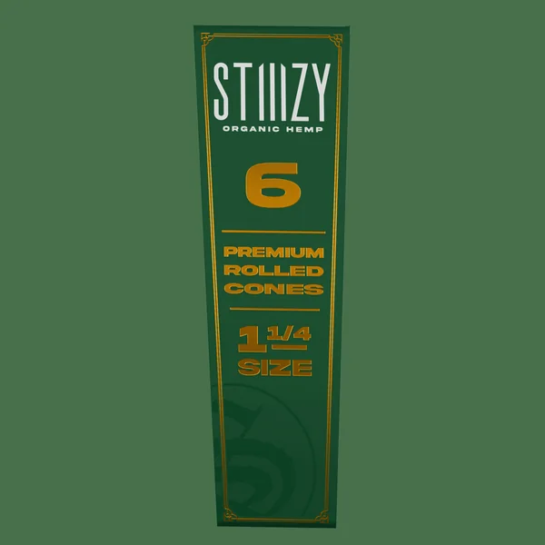 STIIIZY Paper Cones 1¼ Size 6ct (24/pack) - Image 6