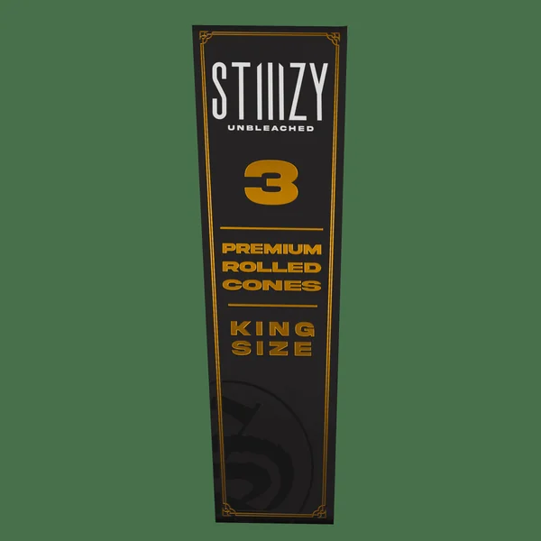 STIIIZY Paper Cones King Size 3ct (24/pack) - Image 4
