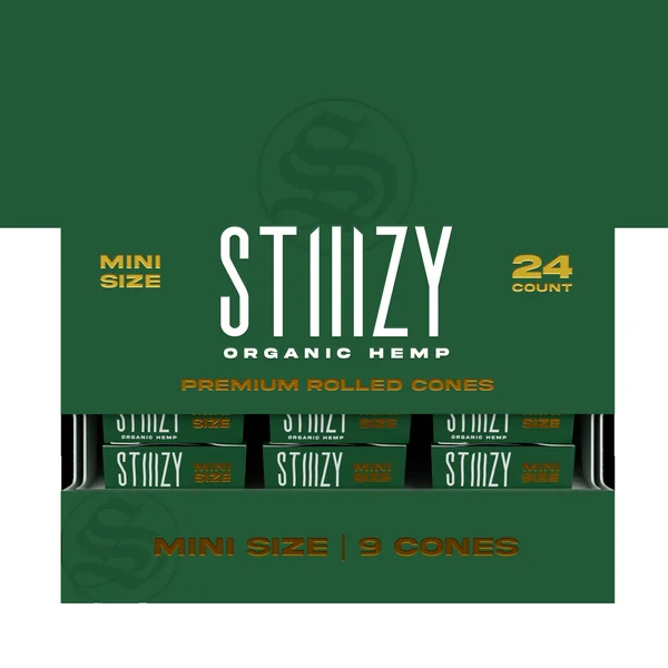 STIIIZY Paper Cones Mini Size 9ct (24/pack)