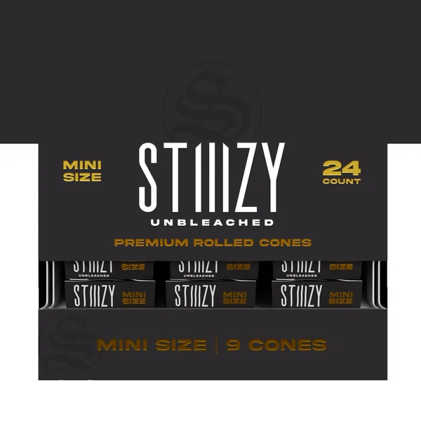 STIIIZY Paper Cones Mini Size 9ct (24/pack) - Image 2