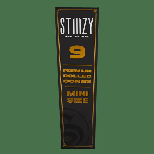 STIIIZY Paper Cones Mini Size 9ct (24/pack) - Image 4