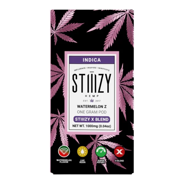 STIIIZY X-Blend 1 Gram Pod Premium Hemp Super Potent
