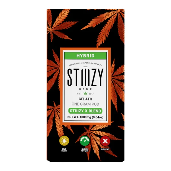 STIIIZY X-Blend 1 Gram Pod Premium Hemp Super Potent - Image 3