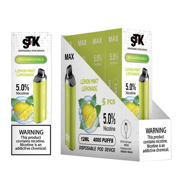 STiK Max by HQD 4000 Puffs - Image 11