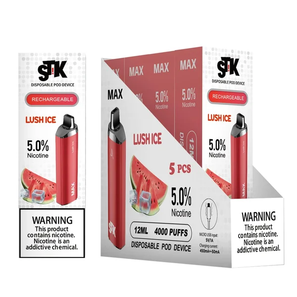 STiK Max by HQD 4000 Puffs - Image 12
