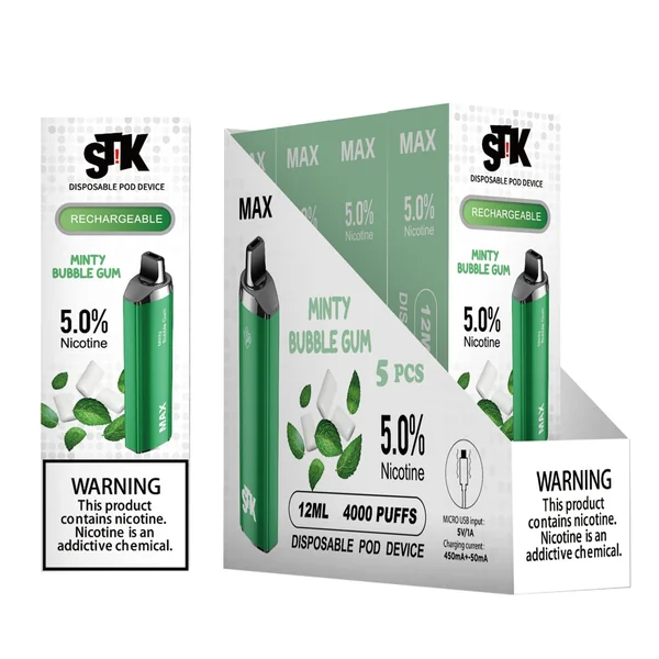 STiK Max by HQD 4000 Puffs - Image 14