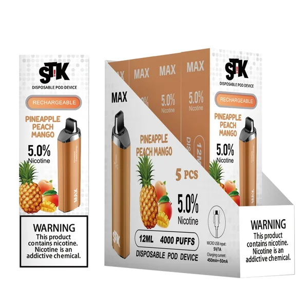 STiK Max by HQD 4000 Puffs - Image 19