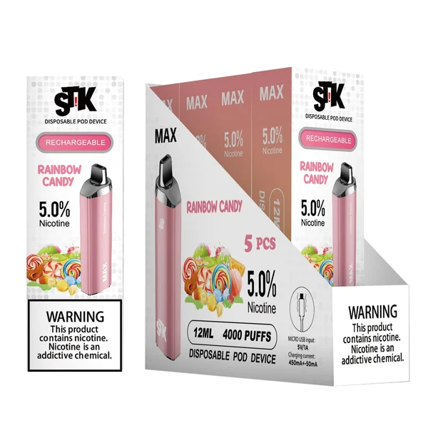 STiK Max by HQD 4000 Puffs - Image 20