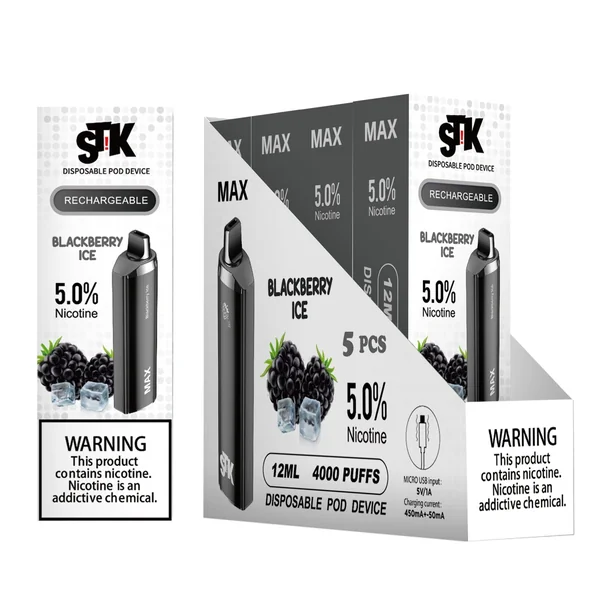 STiK Max by HQD 4000 Puffs - Image 3