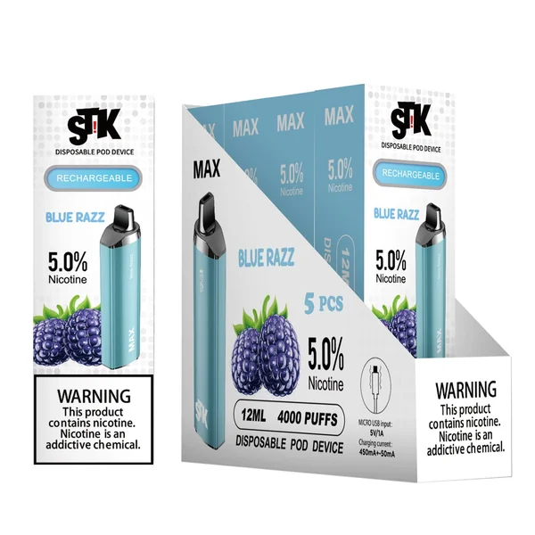 STiK Max by HQD 4000 Puffs - Image 4