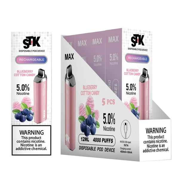 STiK Max by HQD 4000 Puffs - Image 5