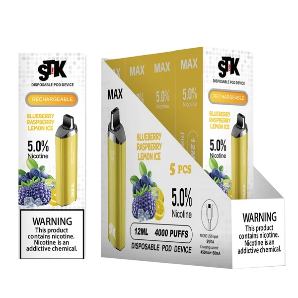 STiK Max by HQD 4000 Puffs - Image 7