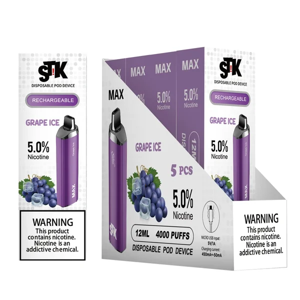 STiK Max by HQD 4000 Puffs - Image 10