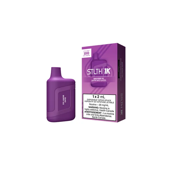 STLTH 1K DISPOSABLE - QUAD BERRY ICE (6PC/CTN)