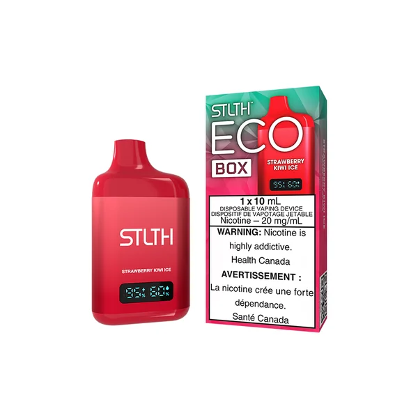 STLTH ECO BOX DISPOSABLE - STRAWBERRY KIWI ICE (5PCS/CTN) [ON]