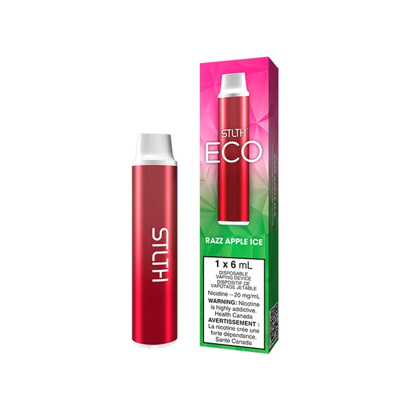 STLTH ECO DISPOSABLE - RAZZ APPLE ICE (6PCS/CTN)
