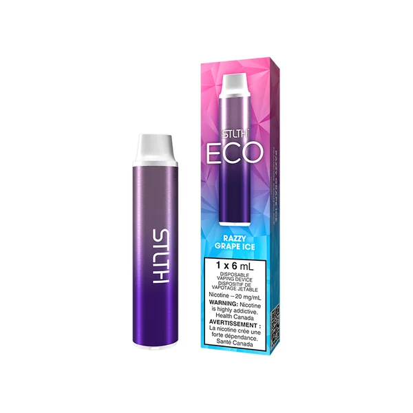 STLTH ECO DISPOSABLE - RAZZY GRAPE ICE (6PCS/CTN)