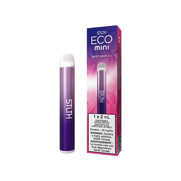 STLTH ECO MINI DISPOSABLE - RAZZY GRAPE ICE (6PCS/CTN)