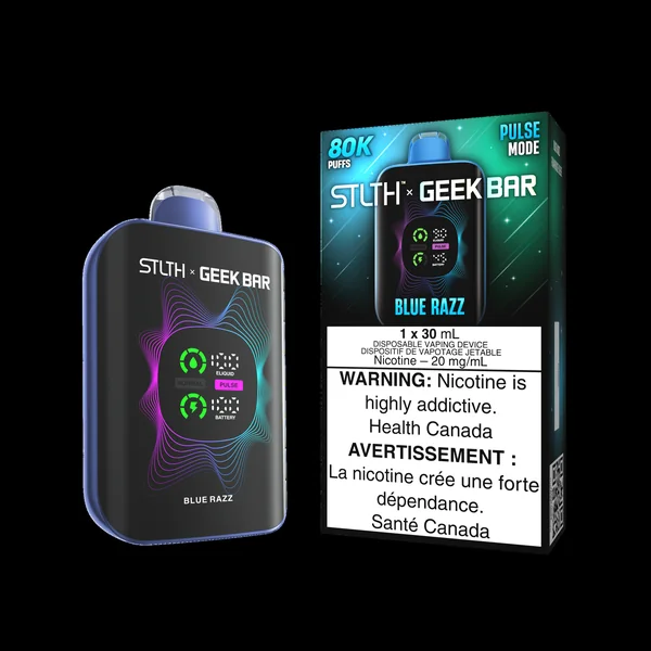 Stlth Geekbar Blue razz 80k