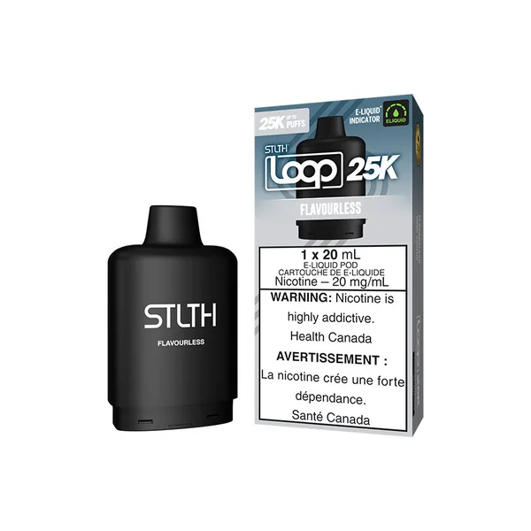 STLTH LOOP 25K POD PACK - FLAVOURLESS (5PC/CTN)