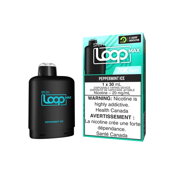 STLTH LOOP MAX POD PACK - PEPPERMINT ICE (4PCS/CTN)