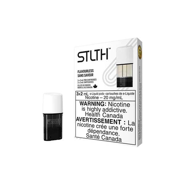 STLTH POD PACK FLAVOURLESS (3 PACK) [NS]