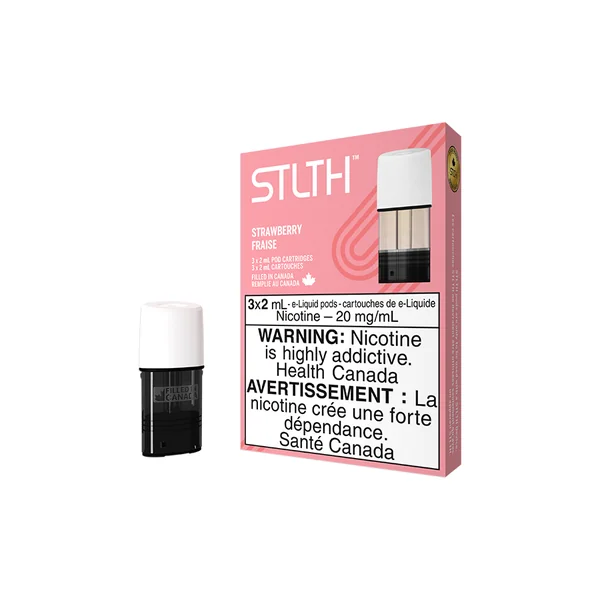 STLTH POD PACK STRAWBERRY (3 PACK) [MB]
