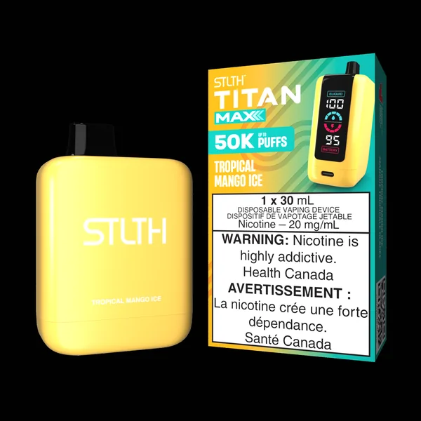 Stlth Titan Max 50k Tropical Mango Ice