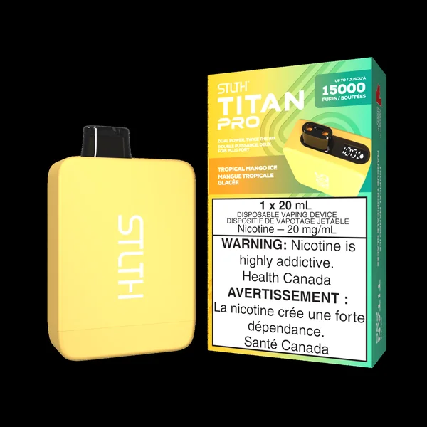 STLTH TITAN PRO - Mango Pineapple Guava Ice 15k