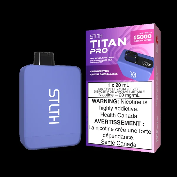 STLTH TITAN PRO - Quad Berry Ice 15k