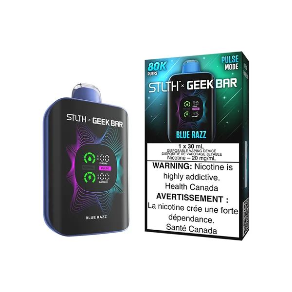 STLTH X GEEK BAR DISPOSABLE - BLUE RAZZ (4PCS/CTN) [YT]