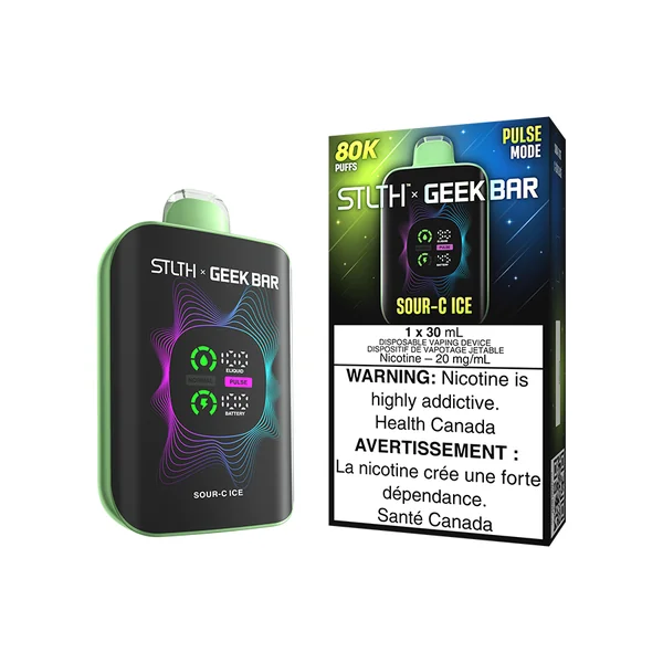STLTH X GEEK BAR DISPOSABLE - SOUR-C ICE (4PCS/CTN) [MB]