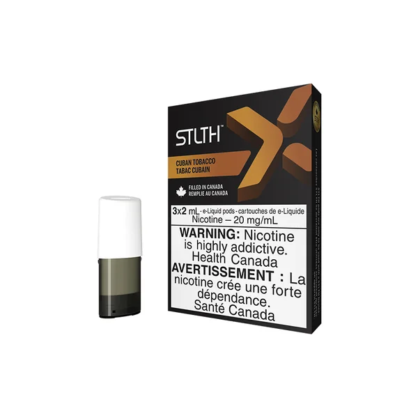 STLTH X POD PACK CUBAN TOBACCO (CUBANO) (3 PACK) [NS]
