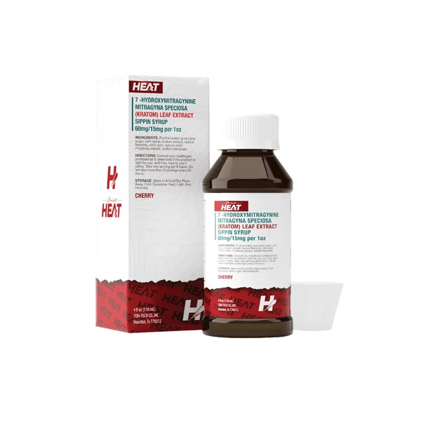 Straight Heat Sippin Kratom Syrup 4oz (SINGLE) - Image 2