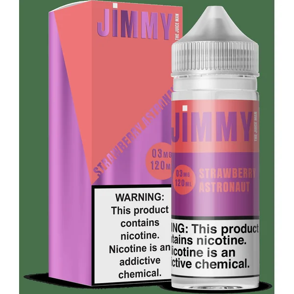 Strawberry Astronaut - Jimmy The Juice Man - 120mL