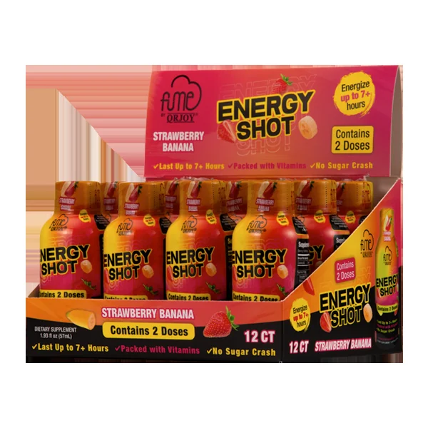 Strawberry Banana FUME Energy Shots - Image 2