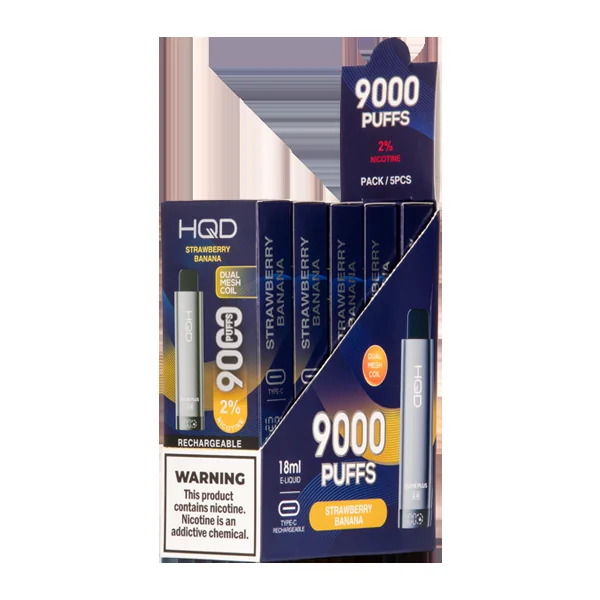Strawberry Banana HQD Cuvie Plus 2.0 - Image 3