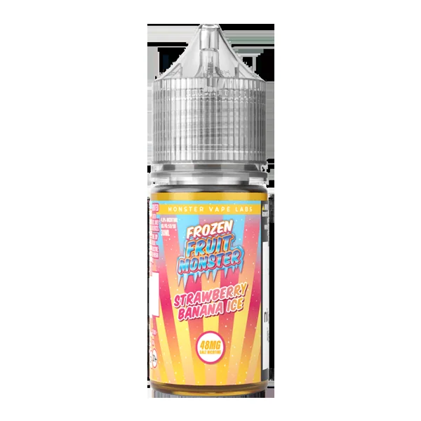 Strawberry Banana Ice Frozen Fruit Monster Salt by Monster Labs