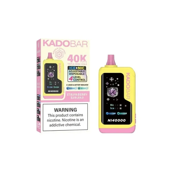 Strawberry Banana - Kado Bar NI40K - Ice + Nic Control