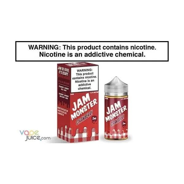 STRAWBERRY BY JAM MONSTER 100ML