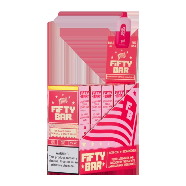 Strawberry Cereal Donut Milk Fifty Bar - Image 2