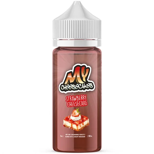Strawberry Cheesecake E Liquid 100ml Shortfill by My E-Liquids
