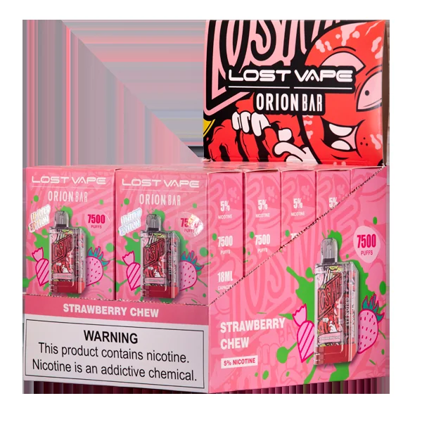 Strawberry Chew Orion Bar 7500 - Image 2