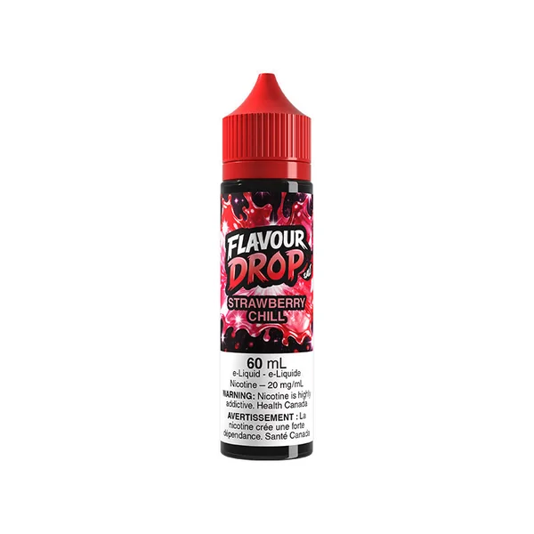 STRAWBERRY CHILL BY FLAVOUR DROP 60ML SALT [AB]
