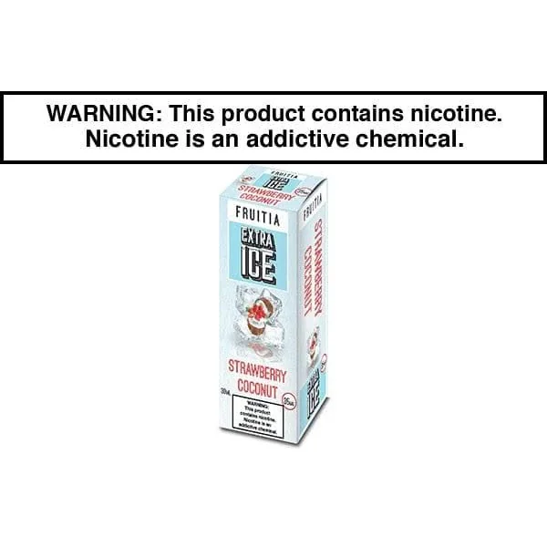 STRAWBERRY COCONUT BY FRUITIA EXTRA ICE SALTS 30ML