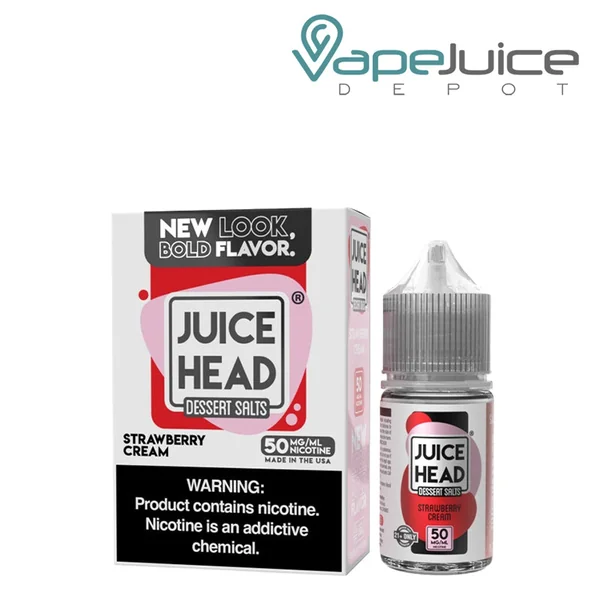 Strawberry Cream Juice Head Dessert Salts 30ml