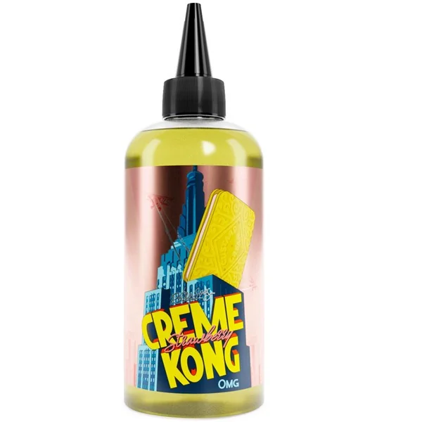 Strawberry Creme Kong E Liquid 200ml by Retro Joe