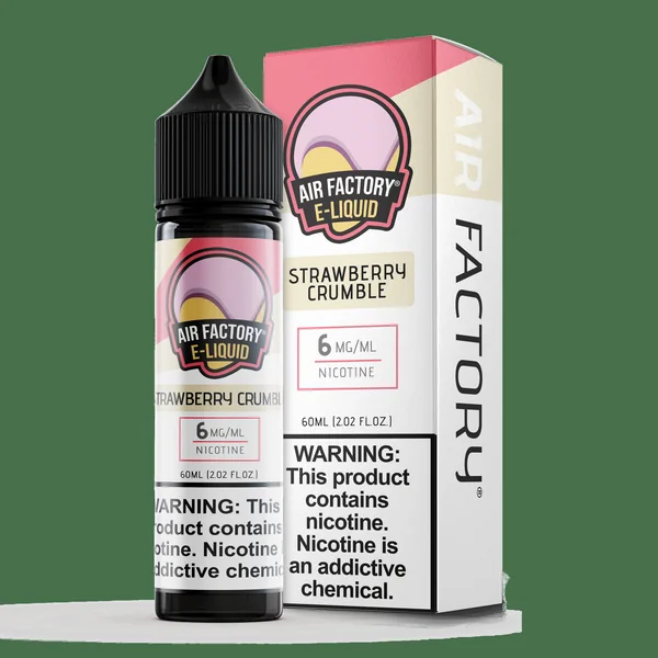 Strawberry Crumble - Air Factory E-Liquids - 60mL - Image 2