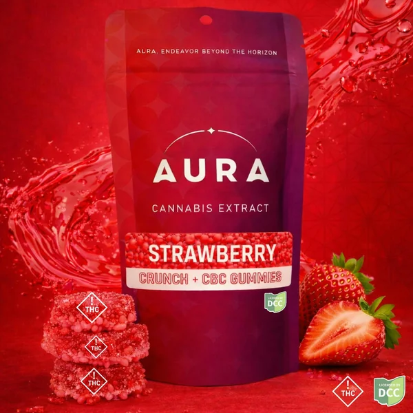Strawberry CRUNCH +CBC | 11 x 50mg