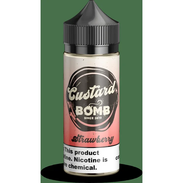 Strawberry - Custard Bomb - 100mL